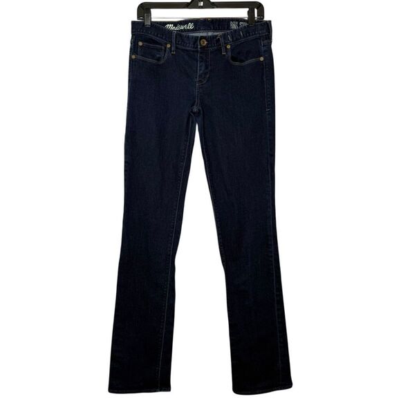|EUC| MADEWELL Dark Wash Rail Straight Denim Jeans - Picture 1 of 8
